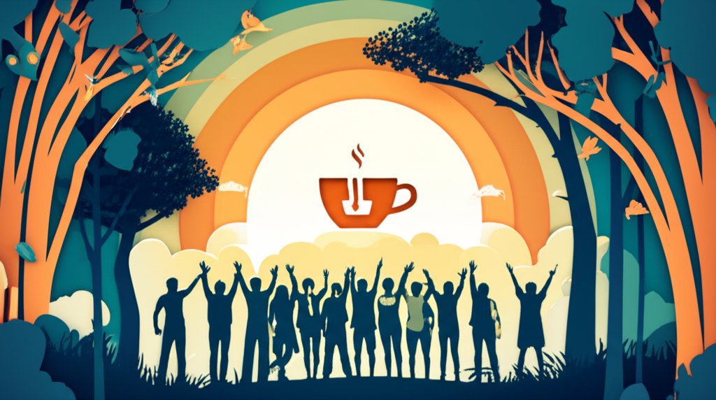 Good morning friends! Coffee, sunshine, and smiles to start the day.