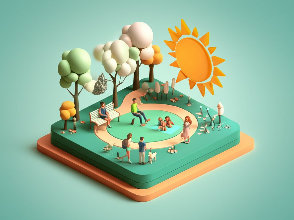 Visual guide to effective nice day pictures, beyond basic smiley faces.