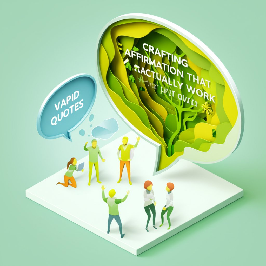 Crafting effective, personalized affirmations for meaningful self-improvement.