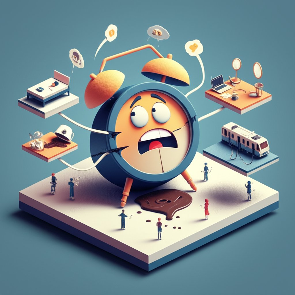 Decoding morning mayhem with meme archetypes: relatable struggles, daily chaos.