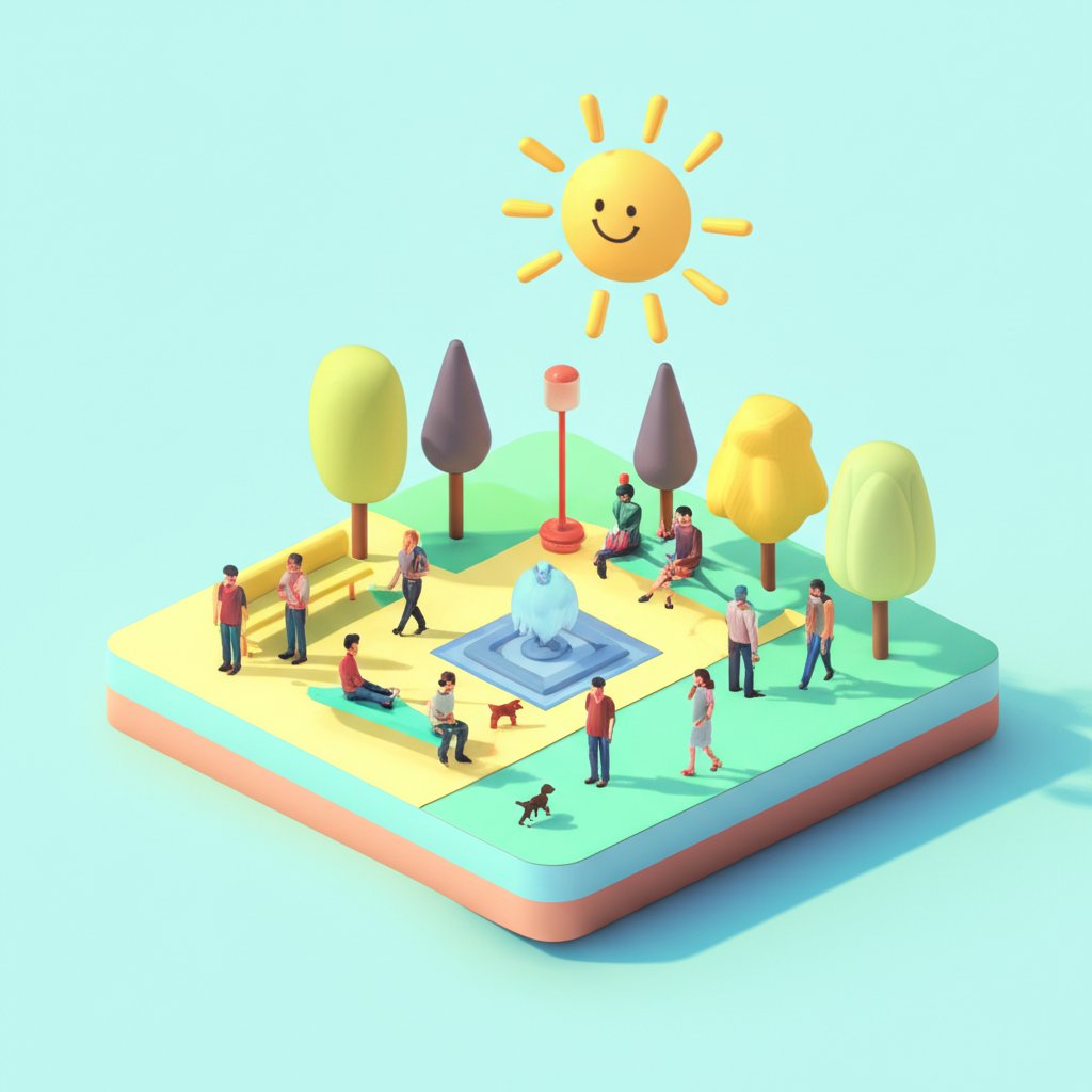 Cheerful 'Have a Good Day' clipart with smiling sun and positive message.