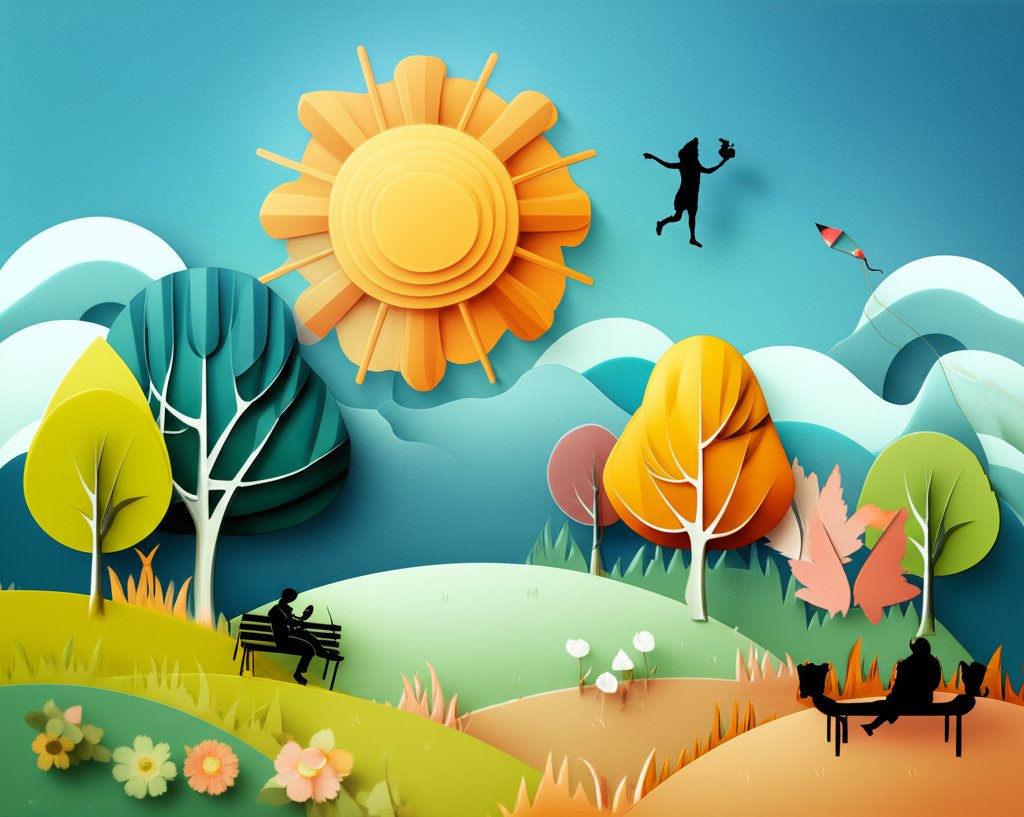 Uplifting 'Have a Wonderful Day' image with colorful flowers.