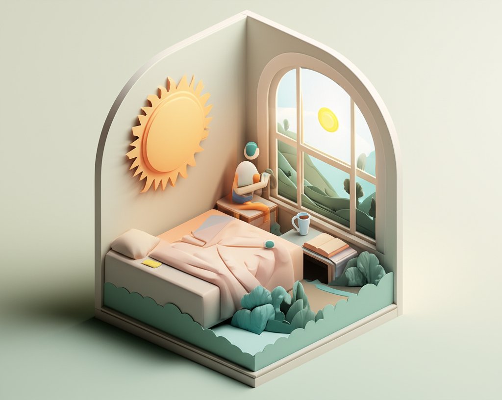 Anatomy of an effective Good Morning Saturday image: visual tips and elements.