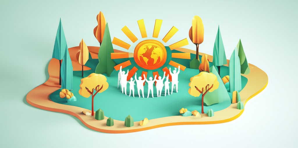 Peaceful morning scene: its powerful emotional weight and positive daily impact.